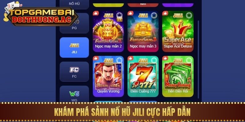 Mẹo Chơi Nổ Hũ Jili Dễ Trúng Jackpot Nhất 1 Khám phá sảnh nổ hũ Jili cực hấp dẫn