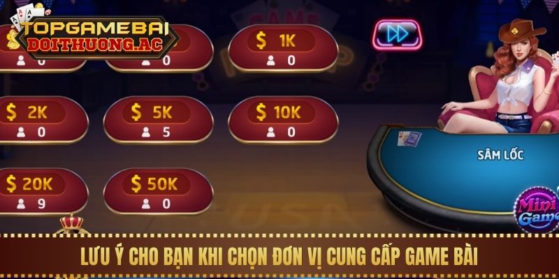 Luật Chơi Sâm Lốc & Mẹo Đánh Hay Nhất Từ Cao Thủ 3 Lưu ý cho bạn khi chọn đơn vị cung cấp game bài
