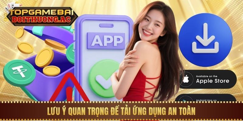 Lưu ý quan trọng để tải ứng dụng an toàn